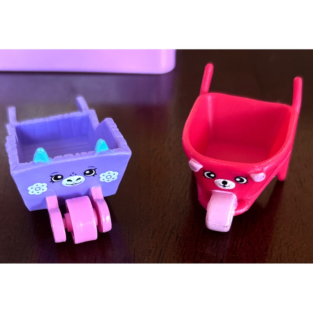 Shopkins Happy Places Happy Stables Playset Plastic OS Pink Excellent Kawaii - Picture 4 of 10
